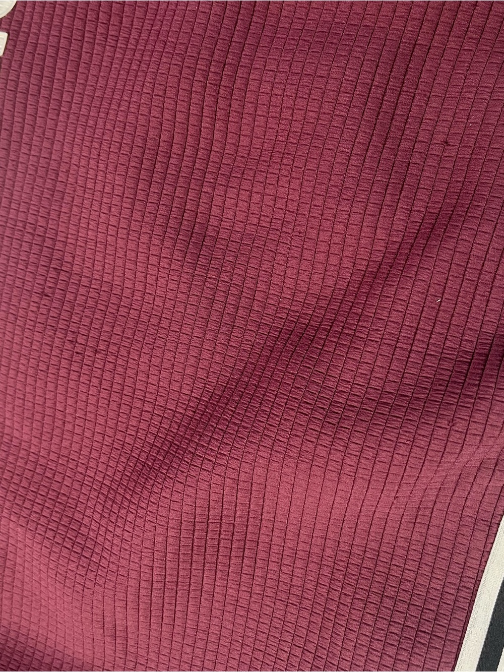 adidas Maroon Trefoil Crewneck Sweatshirt with White Logo - Picture 3 of 5